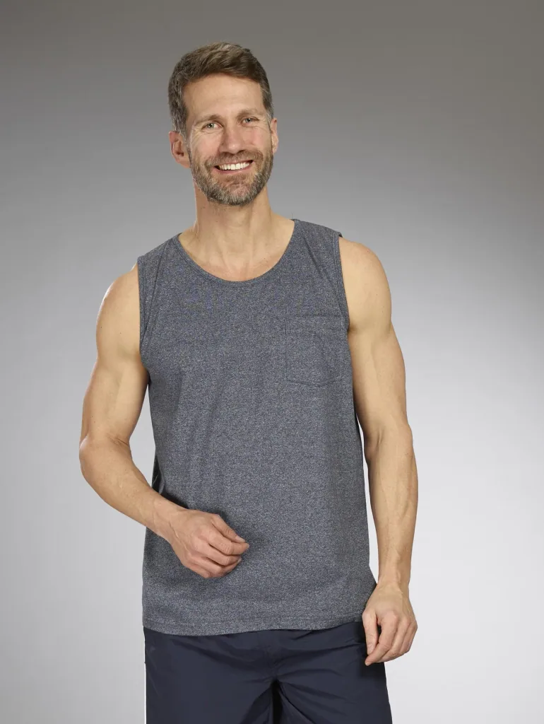 Tank Top Farbe marinne/melange, Gr.2XL