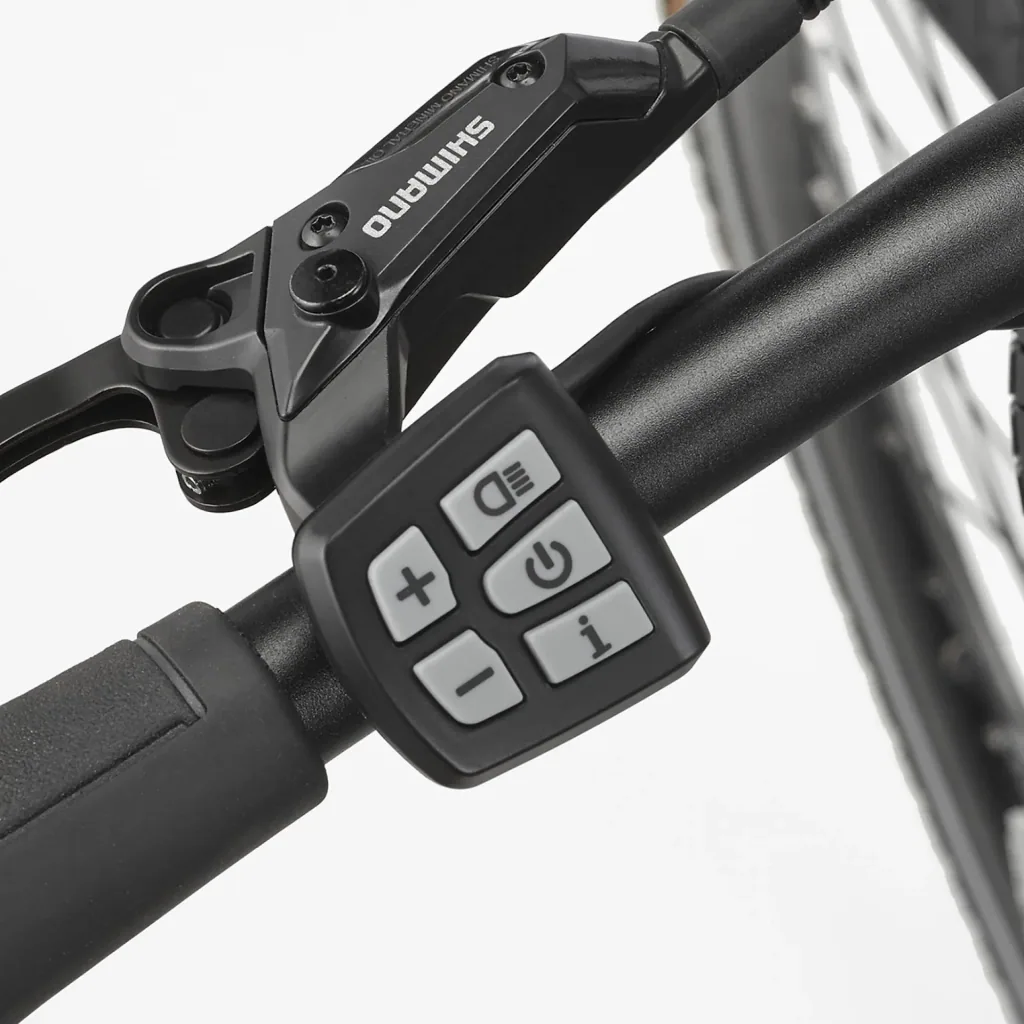 Damen E-Bike Trekking, 28 Zoll, Rahmengröße 49 cm, 10-Gang Kettenschaltung, schwarz matt, VIATOR ETD 1861