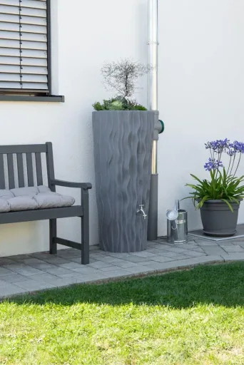 Regenspeicher "Alana" 160 L betongrau
