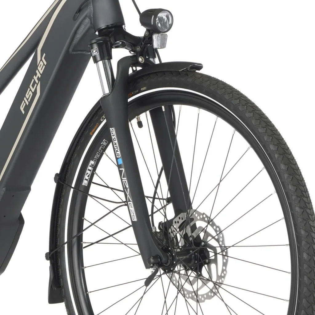 Damen E-Bike Trekking, 28 Zoll, Rahmengröße 44 cm,10-Gang Kettenschaltung, schiefergrau matt, VIATOR 5.0i