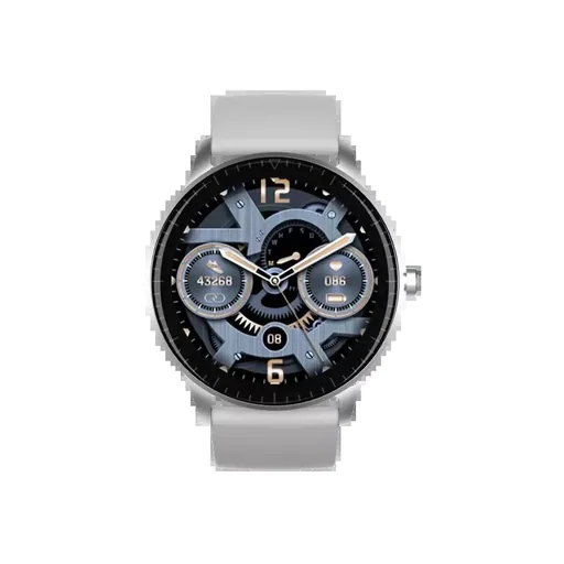 Smartwatch mit HR Sensor, grau