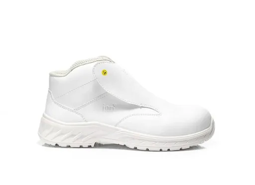 Sicherheitsstiefel jo_CLEAN Slipper white Mid ESD S3 Gr. 48
