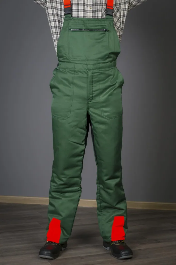 Schnittschutz Sicherheits Starter Set: Hose Gr.52, Helm, Handschuhe