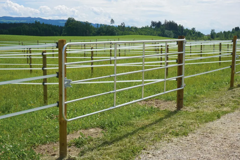 Weidetor verstellbar - mit Montageset