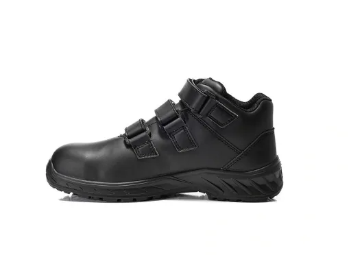 Sicherheitsschnürstiefel jo_CLEAN Strap black Mid ESD S3 Gr. 39