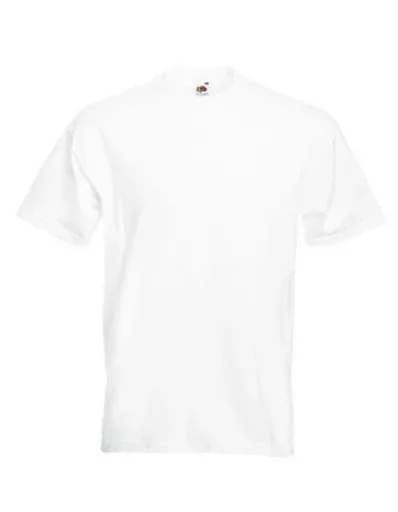 T-Shirt mit Rundhalsausschnitt, Farbe weiß Gr.2XL