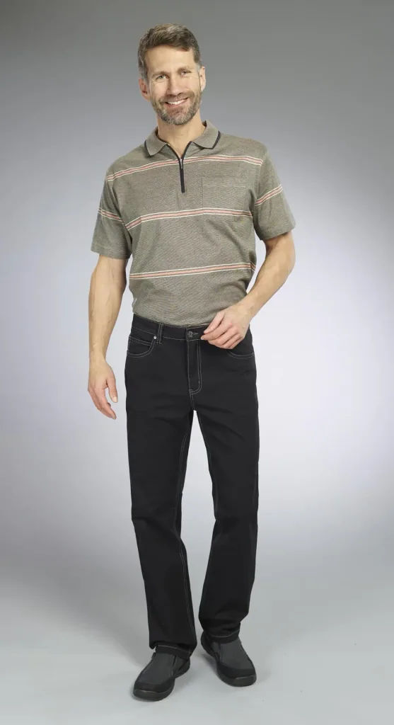 Stretchhose, Farbe schwarz, Gr.26