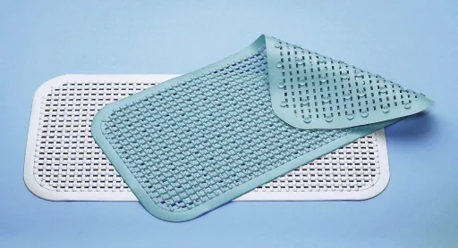 Badewannenmatte, weiß 72 x 34 cm