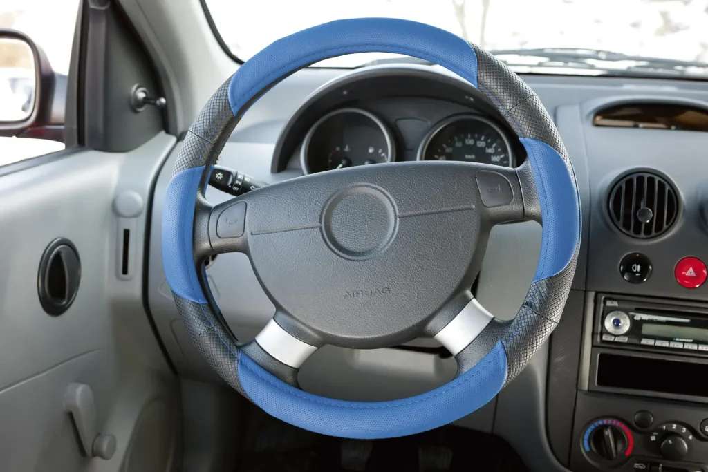 Lenkradbezug Sport, blau