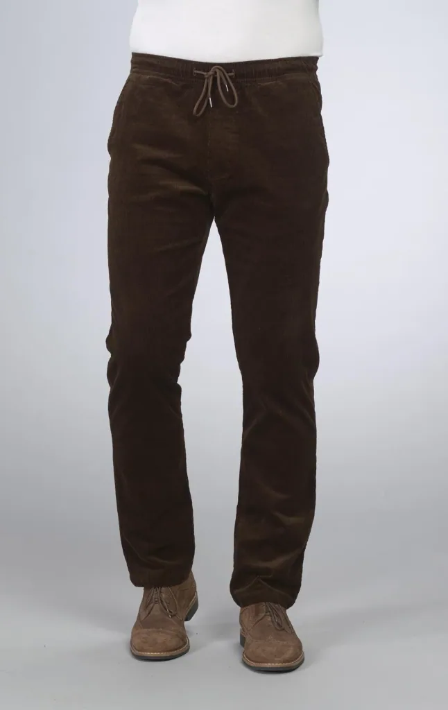Schlupf Cordhose, Farbe dunkelbraun, Gr.29