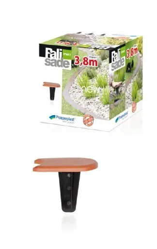 Rasenkante "Palisade" - braun