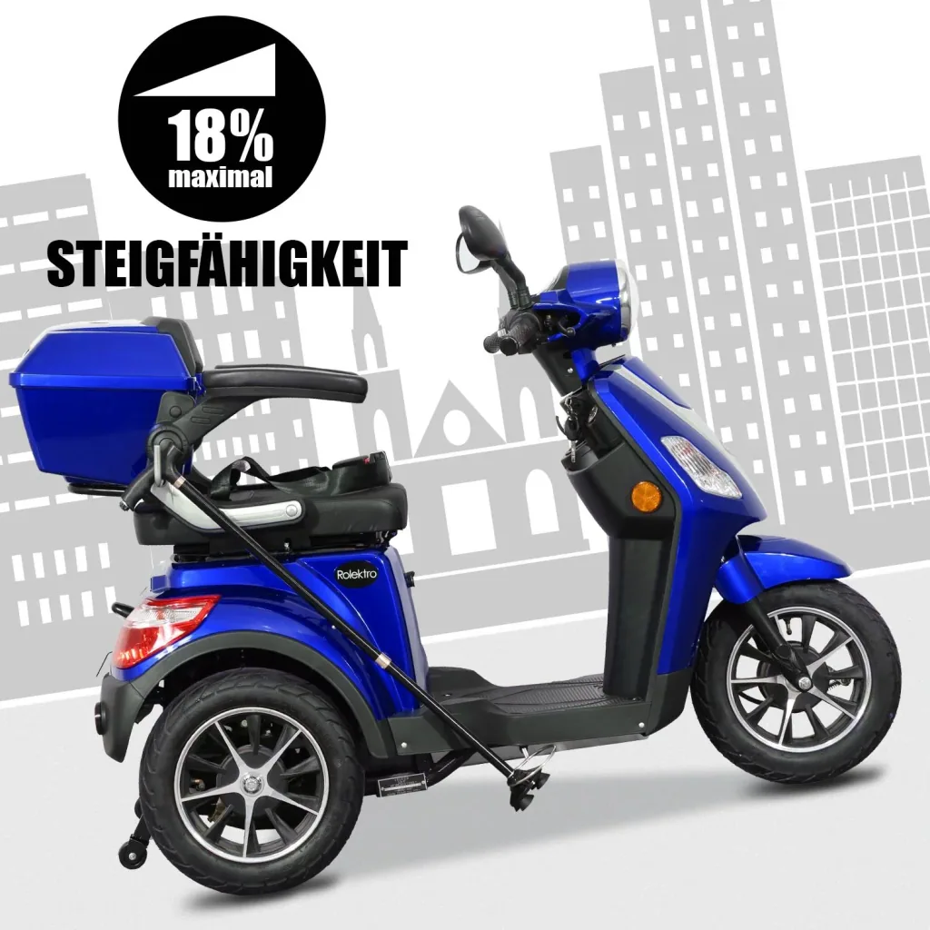 E-Trike 25 V.2, blau