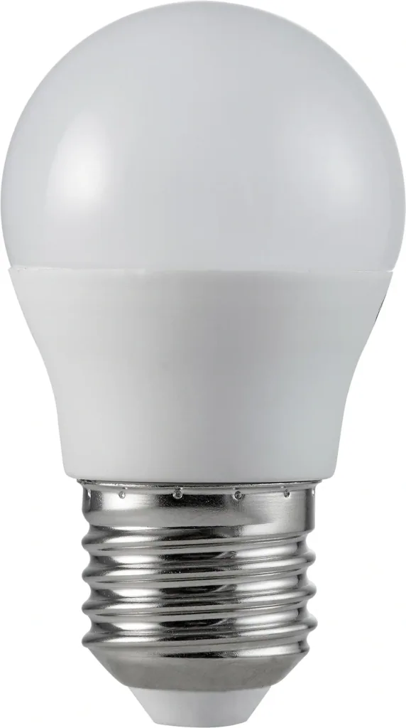LED Tropfenlampe mit 4,5 Watt, E27, warmweiß