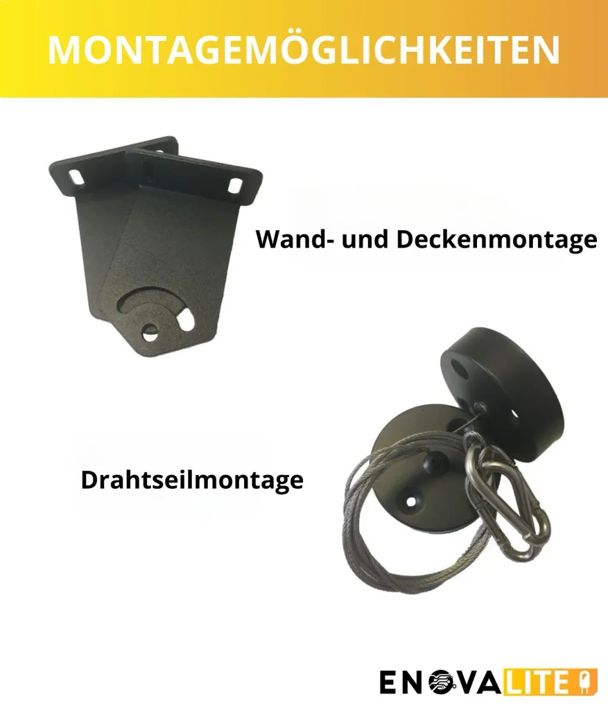 LED-HighBay in linearer Form bietet 100 W, 12000 lm, 5000 K (neutralweiß), IP65 & ENEC-Zertifizierung