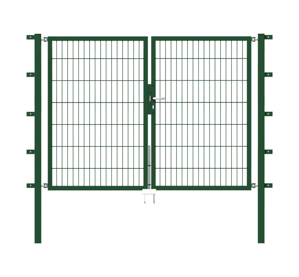 Doppeltor Flexo mit Zubehör, grün, Breite 200 cm, Höhe 140 cm, PF: 60x60 cm