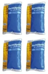 Nachfüllpack für Raumentfeuchter 4 x 1 kg