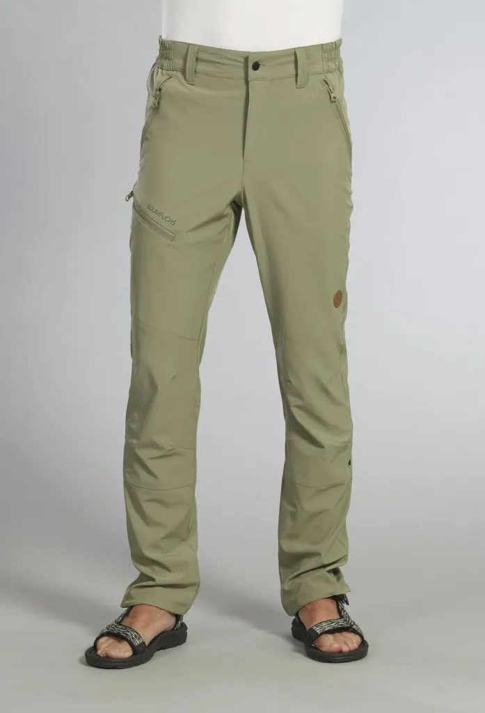 Outdoorhose Stretch, Farbe khaki, Gr.56