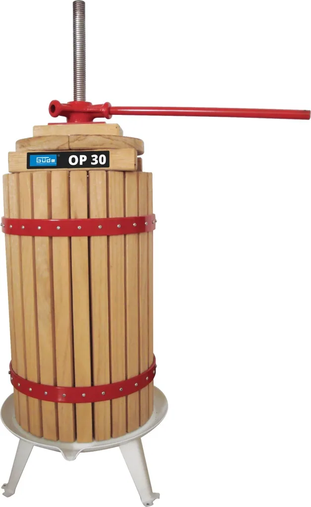 Obstpresse OP 30, 30 Liter mit mechanischem Antrieb