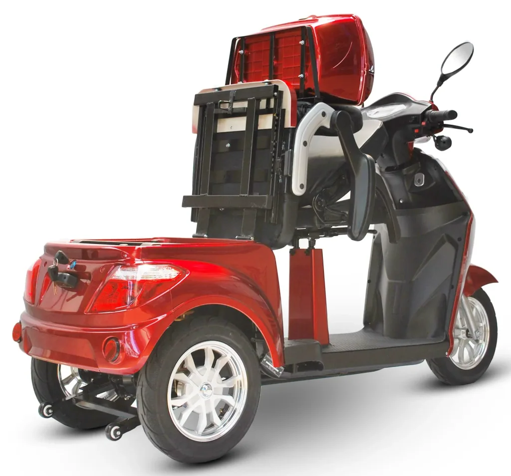 Elektromobil 503 Rot 2 Sitzer, 25 km/h mit 20 Ah Lithium Akku
