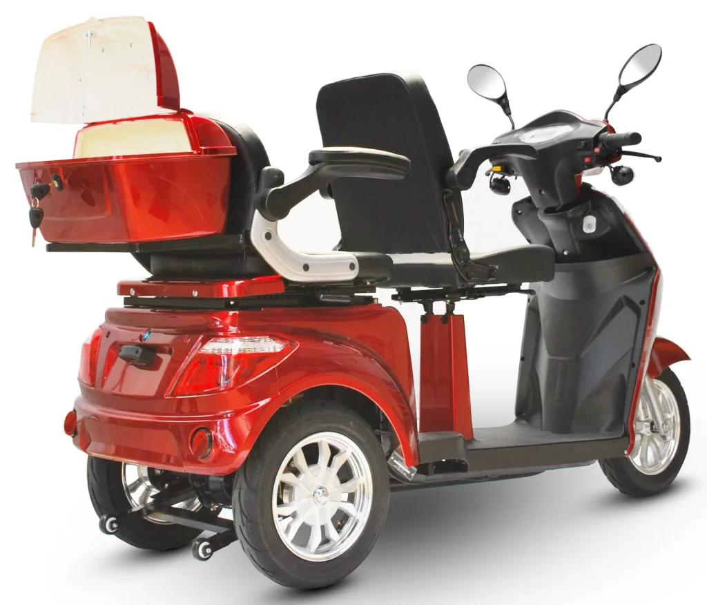 Elektromobil 503 Rot 2 Sitzer, 25 km/h mit 20 Ah Lithium Akku