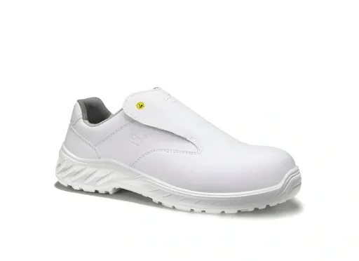 Sicherheitshalbschuh jo_CLEAN Slipper white Low ESD S3 Gr. 43