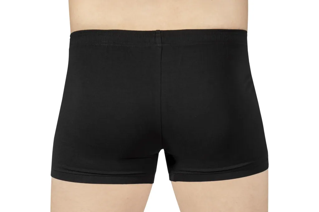 Boxershorts im Doppelpack, Farbe schwarz/schwarz gestreift