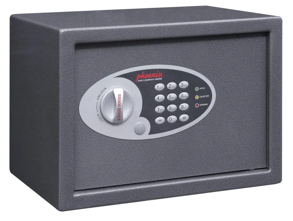 Tresor Vela Home & Office mit Elektronikschloss Außenmaße 250 x 350 x 250 mm