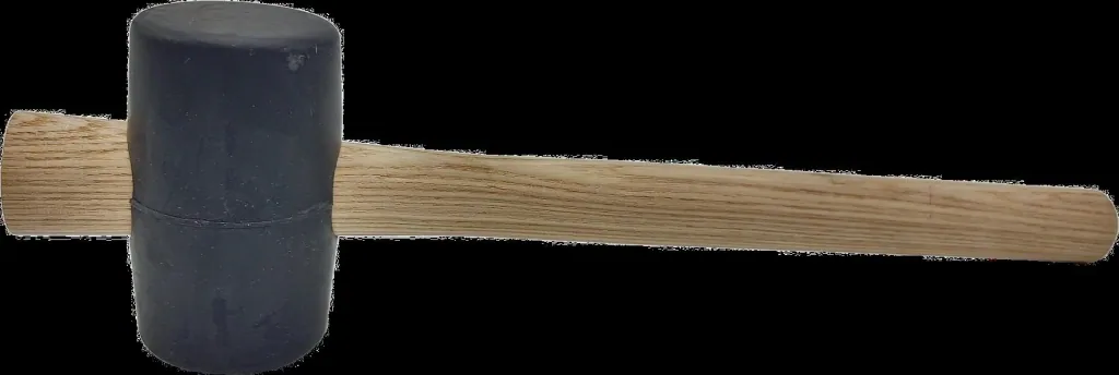 Gummihammer schwarz, 55mm