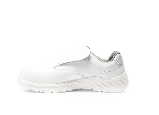 Sicherheitshalbschuh jo_CLEAN Slipper white Low ESD S3 Gr. 36
