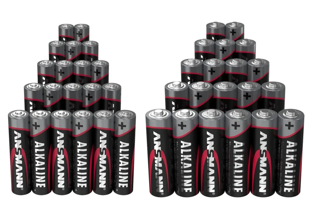 Alkaline Batterien - 20 x Micro (AAA) und 20 x Mignon (AA)