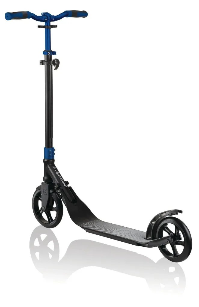 NL 205 Deluxe Tretroller, 205 mm, ABEC 7, Handbremse, höhenverstellbar, Frontfederung, Klappmechanismus, pink