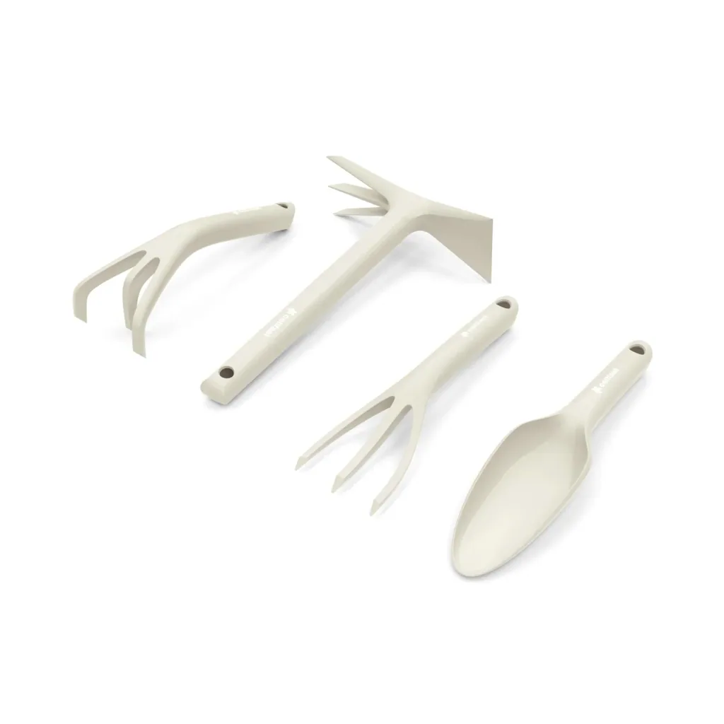 Gartenhandgeräte Satz, beige