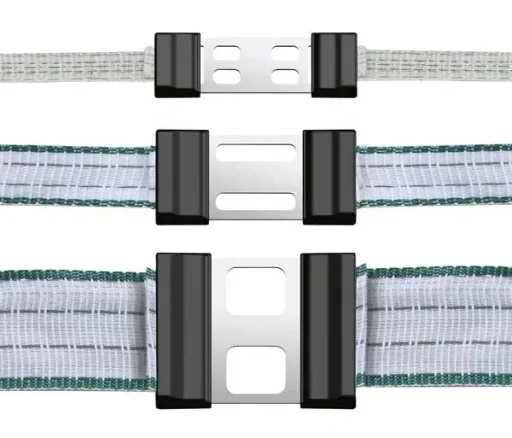 Bandverbinder "LitzClip", 20 mm, Edelstahl, 5 Stück