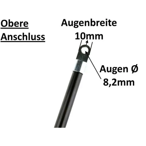 Gasdruckfeder - Gasdruckdämpfer 750N = 75 kg