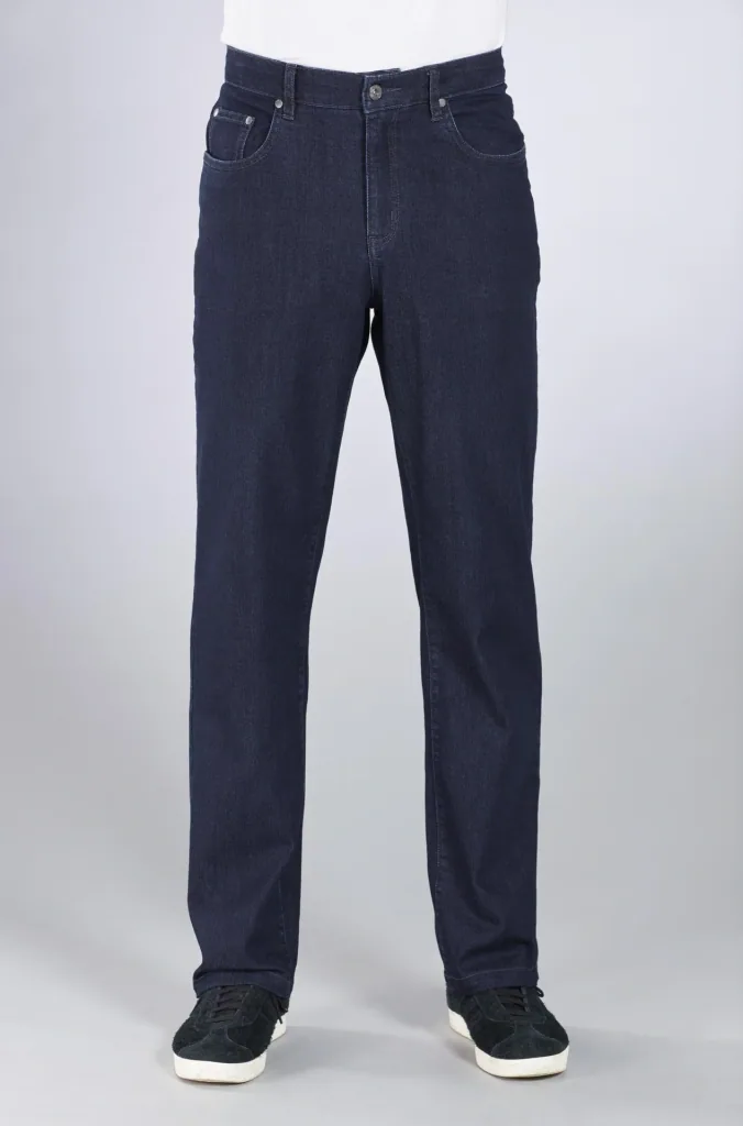 Radfahrer Jeans, Farbe bluestone, Gr.54