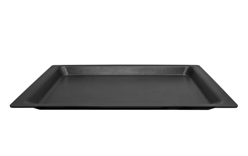 Ofen- und Backplatte, Backblech, tief, 447 x 370 x 30 mm