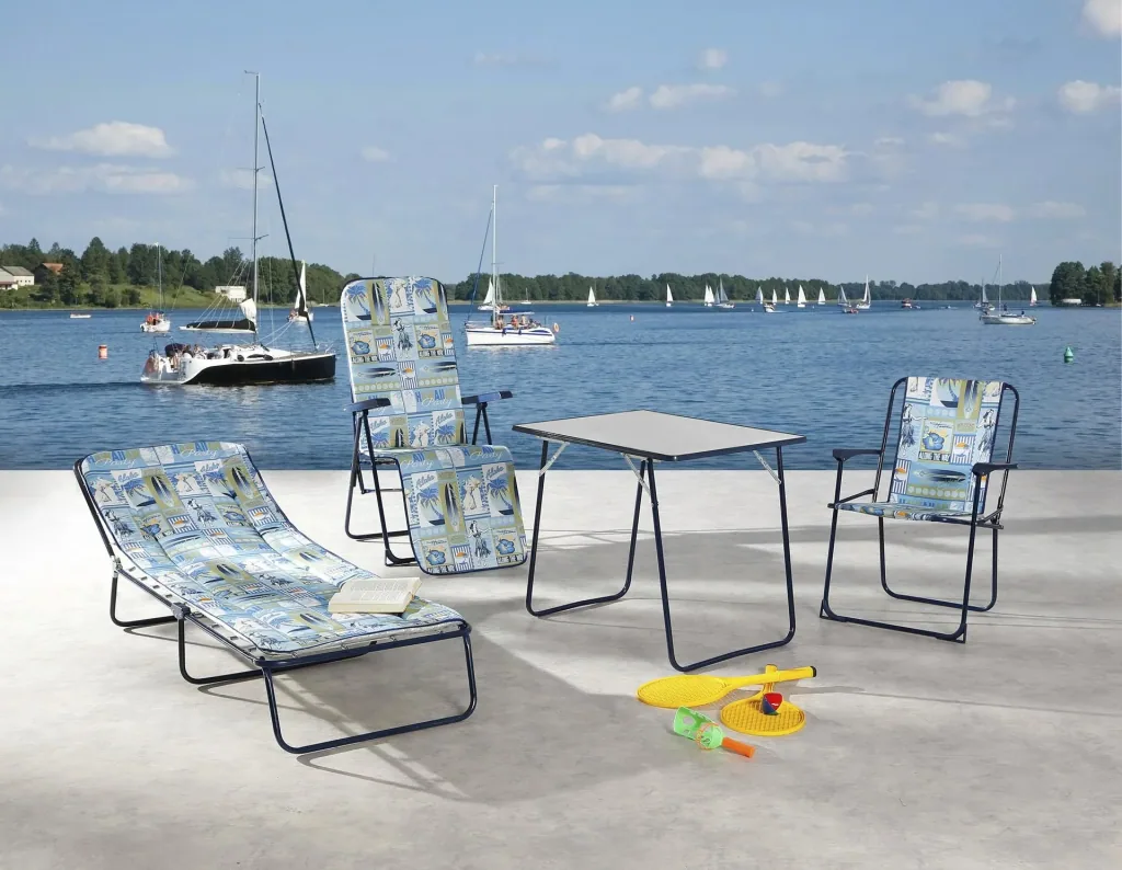 Relaxliege "Chiemsee" - blau