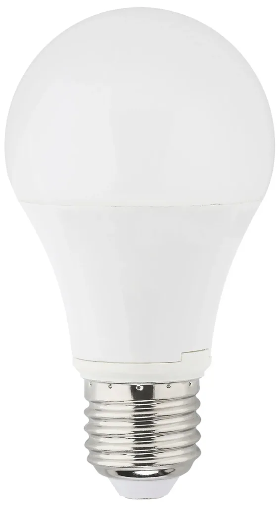 LED Lampe in Glühlampenform, 9 Watt, E27, warmweiß, 3 Stück + 1 Stück GRATIS dazu