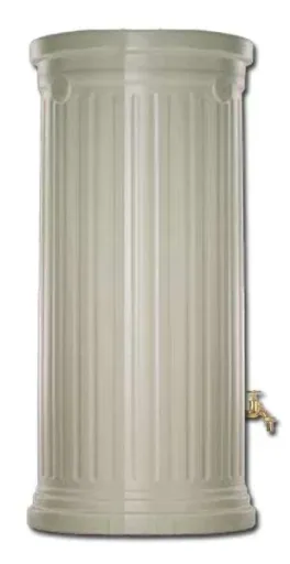 Säulentank / Regentonne "CLASSIC line", Sandbeige, 330 Liter