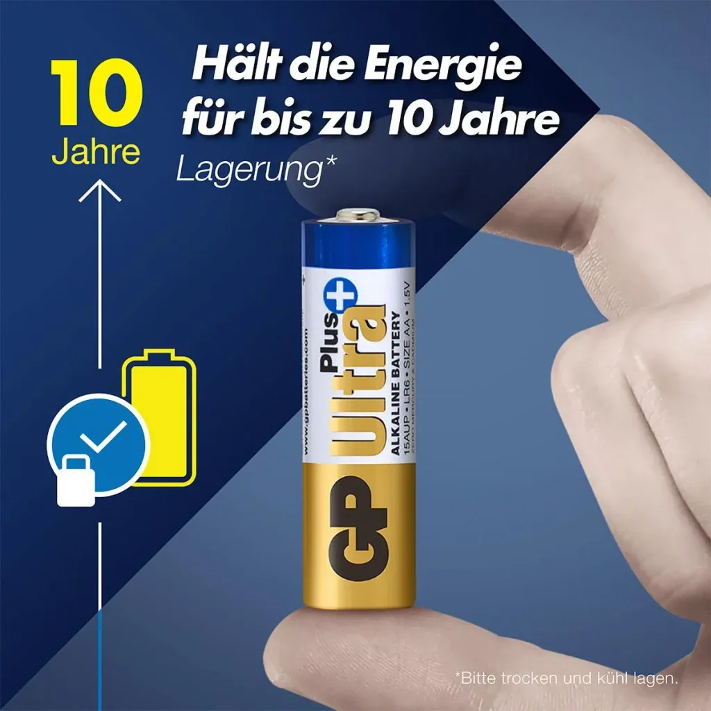 ULTRA PLUS Mignon (AA) Alkaline Batterien - 4 Stück