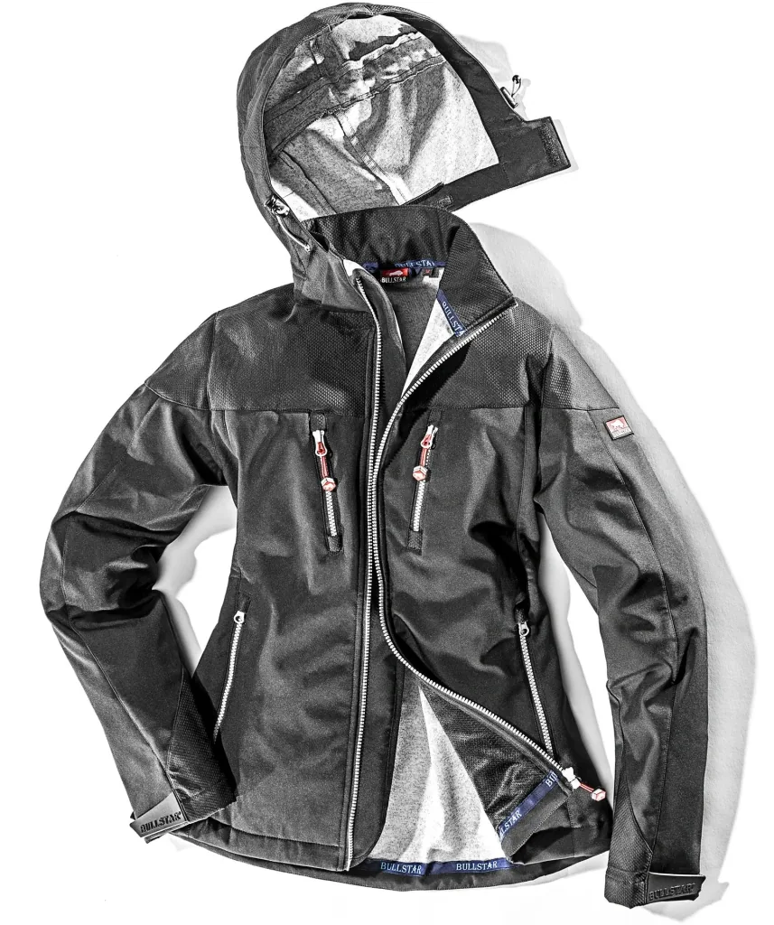 Damen-Softshelljacke WORXTAR schwarz, Gr. M