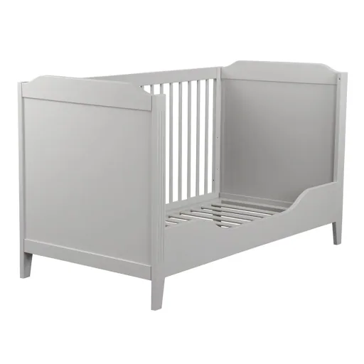 Maison Charlotte Babybett  umbaubar Opera 70 x 140 cm grau
