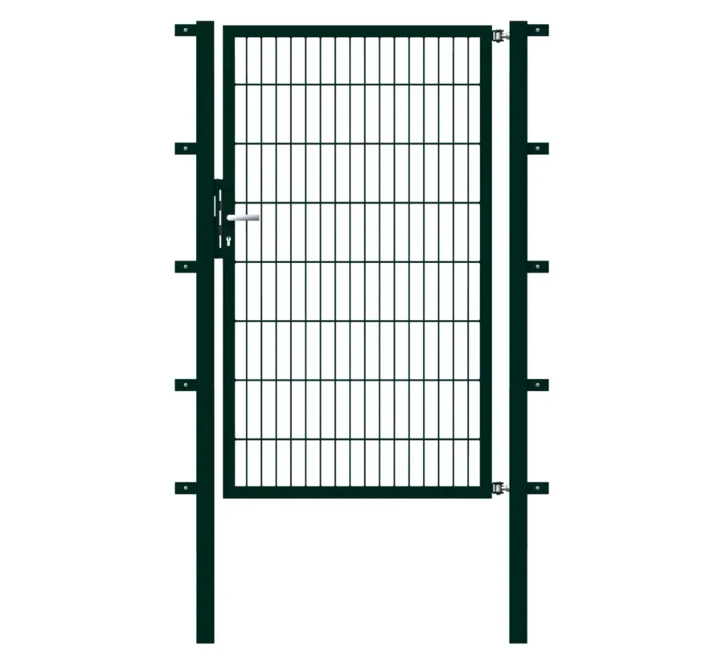 Einzeltor Flexo mit Zubehör, grün/ Breite 100 cm, Höhe 80 cm
