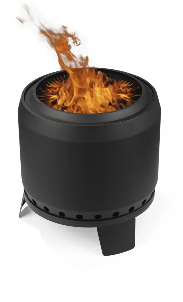 Feuerkorb rauchfrei, 68 cm, Schwarz