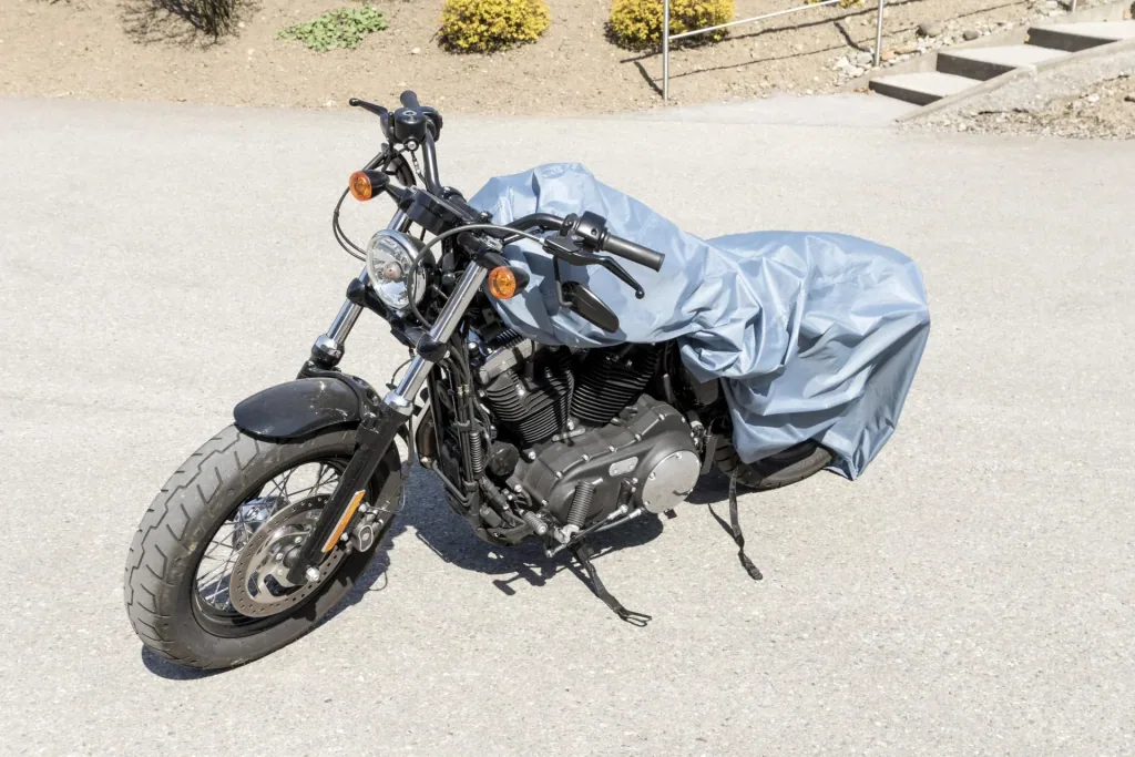 Motorradgarage Größe XL 246 x 105 x 127 cm