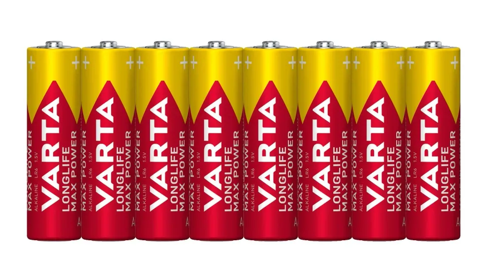 LONGLIFE Max Power Mignon (AA) Alkaline Batterie - 8 Stück