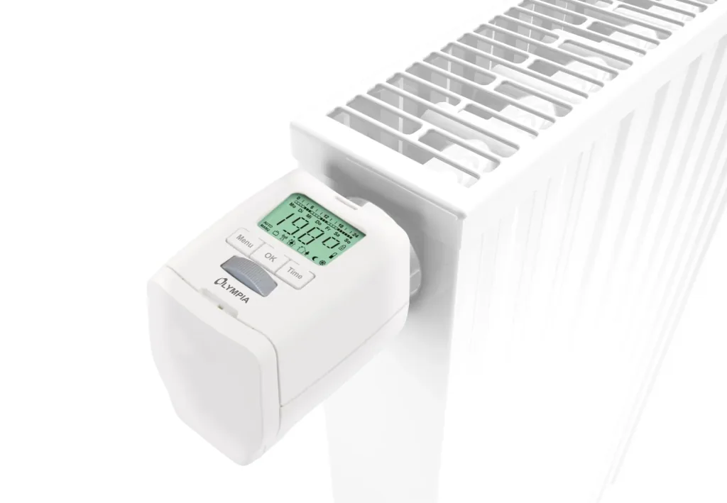 Energiesparregler für Heizkörper mit Fenster-offen-Erkennung, 3er-Set