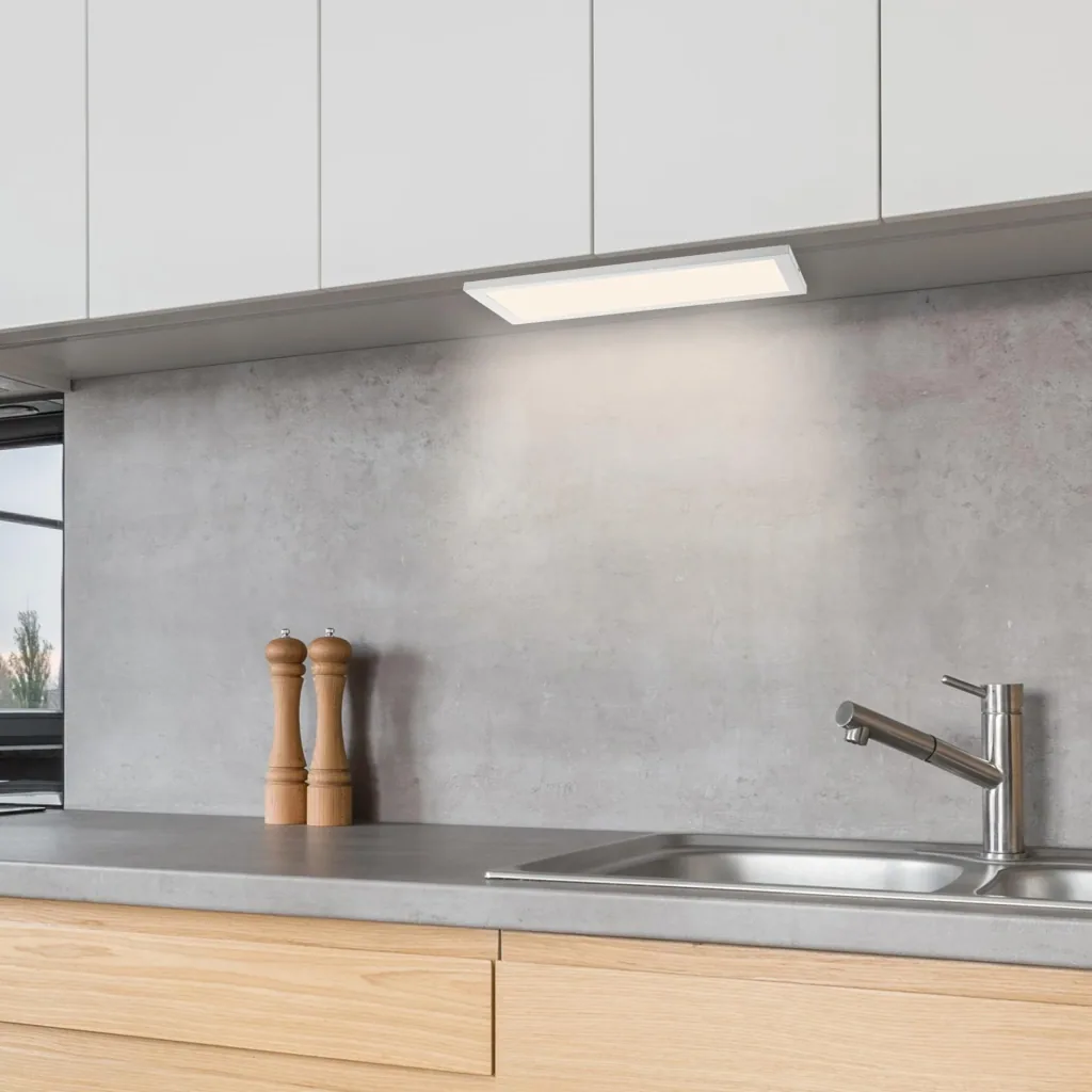 LED Unterbauleuchte Panel mit Farbwechsel- und Memory-Funktion, dimmbar