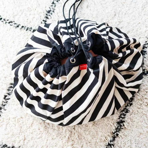 play & go Spielsack Print Streifen schwarz