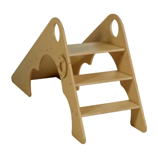 Quax Kinder Rutsche Holz natur